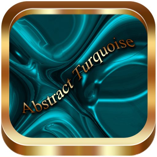 Abstract Turquoise Go Launcher theme icon