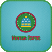 Winter paper go launcher theme icon