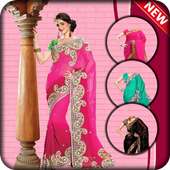 Women Saree photo suit | Women fashion on 9Apps