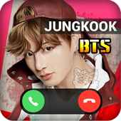 Fake call from BTS Jungkook - Kpop icon