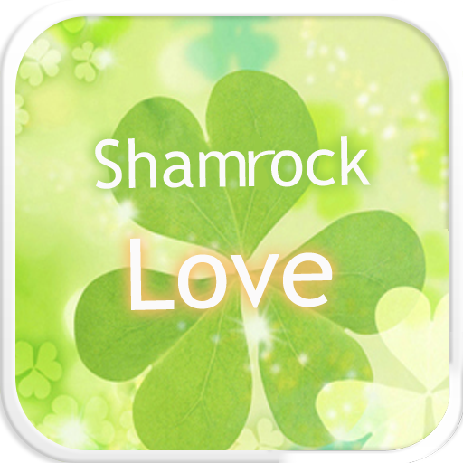 Shamrock Love Emoji Keyboard icon