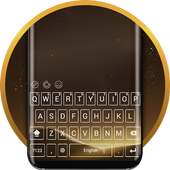 Gold S8 Keyboard Theme on 9Apps