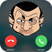 Fake calls from MR BEAN simulator icon