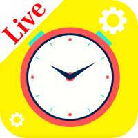 Night Clock Lock Screen, 3D Wallpapers Live 2019 on 9Apps