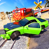 Car Vs Train - Racing Games icon