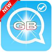 GB WhatsAap Blue Latest Version on 9Apps