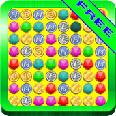 Crypto Coins Match 3 Game icon