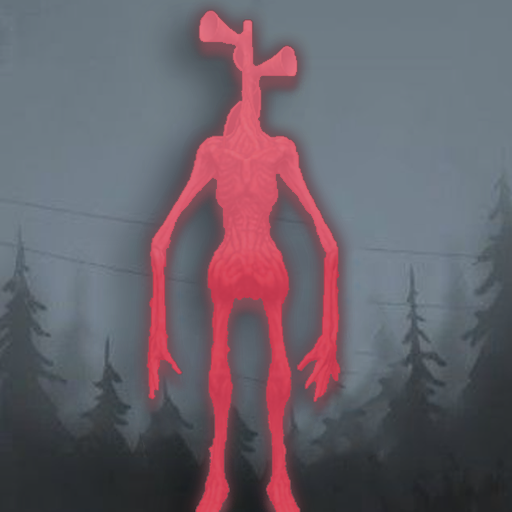 còi báo động đầu người đàn ông rừng kinh dị icon