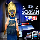 Granny Ice Cream Police: The scary Game Mod icon