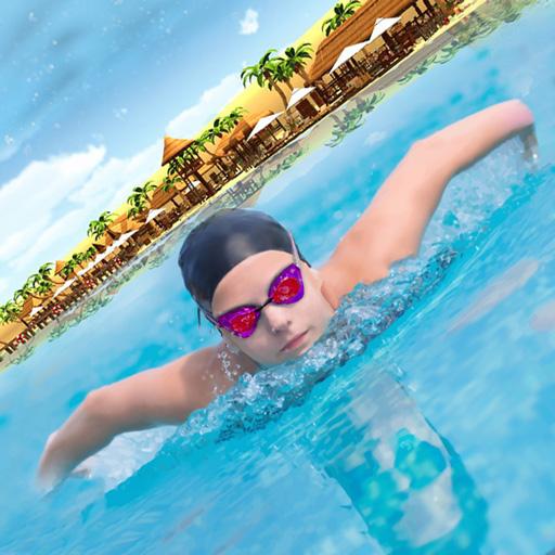 Women Beach Swimming Pool Racing Pro icon