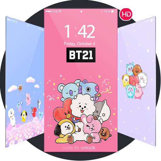 BT21 Wallpaper Unofficial icon
