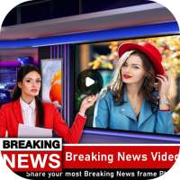 Breaking News Video Maker - Breaking Photos Maker