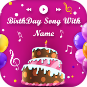 Birthday Song with Name icon