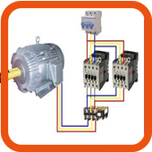 Three Phase Motor Wiring Circuit иконка