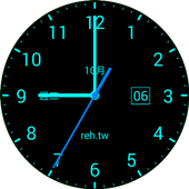 Clock Live Wallpaper - REH.TW icon