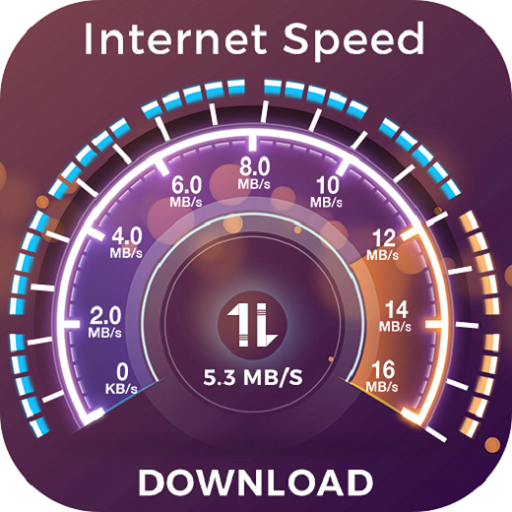 Stark Internet Speed Meter Internet Test 2019 icon