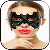 Funny makeup beautiful icon