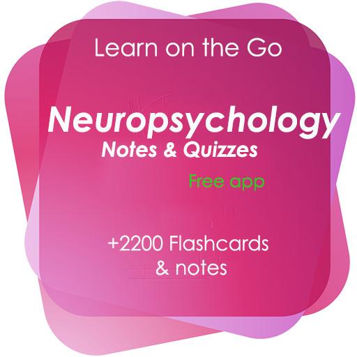 Neuropsychology Notes &amp; Quizzes Exam Review Free icon