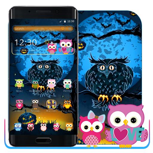 Halloween Night Owl Theme icon