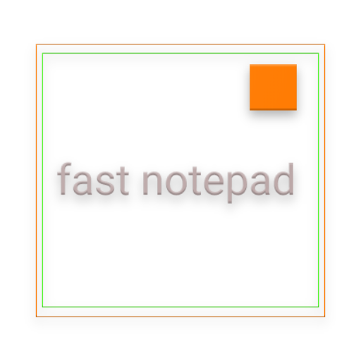Fast Notepad no ads icon