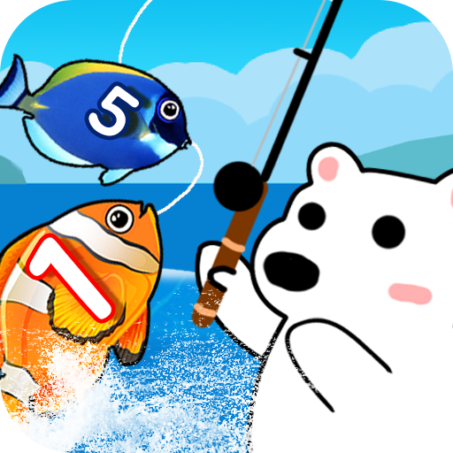 Plus fishing -Number Puzzle- icon