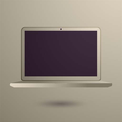 Laptop Online Shopping icon