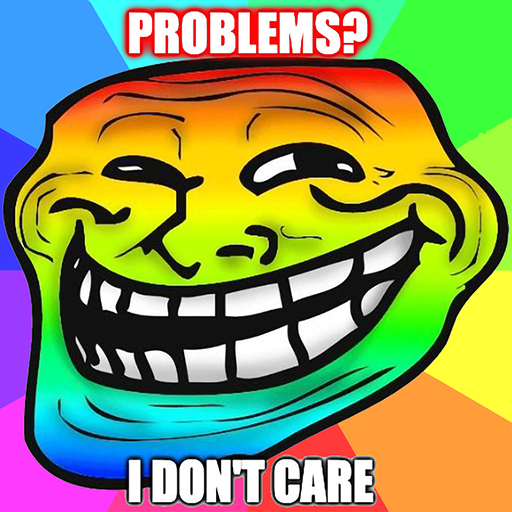 Troll Funny Face Memes Stickers for WAStickerApps icon