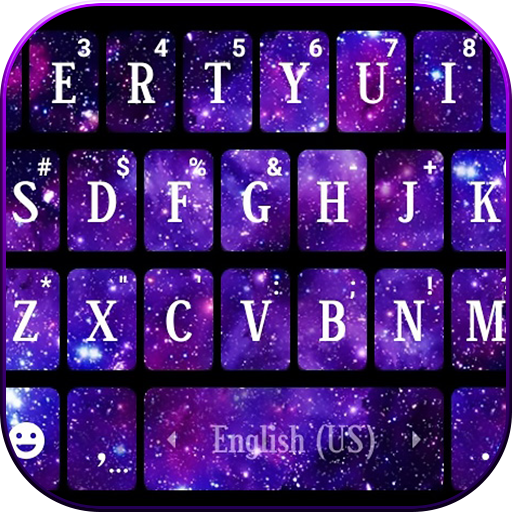 Galaxy Space Keyboard Background icon