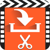 Video editor cut video crop photos icon