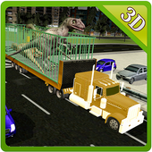 Dinosaur Transporter Truck Sim icon
