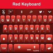 Red Keyboard on 9Apps