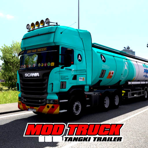 Mod Truk Tangki Trailer icon