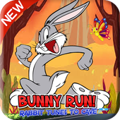 Bunny Run! Jungle Rabbit Tunes To Cave: Dash Games icon