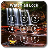 Waterfall Keypad lock Screen icon