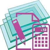 คำนวณราคากระจกเทมเปอร์ on 9Apps