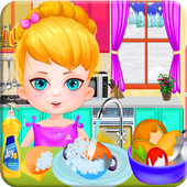 Dishwasher Machine Dish Washing Game icon