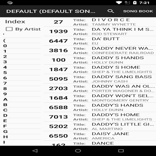 Karaoke Songbook Viewer icon