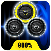 900 volume amplifiers sound booster icon