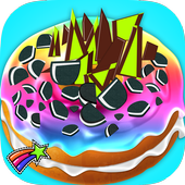 Rainbow Donut Cake Maker Chef icon