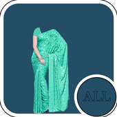 Woman Saree Suit Photo on 9Apps