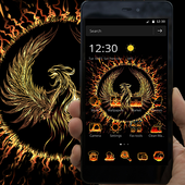 Phenix Fire Theme Love Sparkly icon