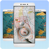 Map Wallpaper Full HD icon