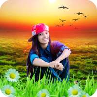 Golden Sky Photo Editor - golden sky photo frames on 9Apps