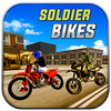 Soldier on Bikes Driving sim icon