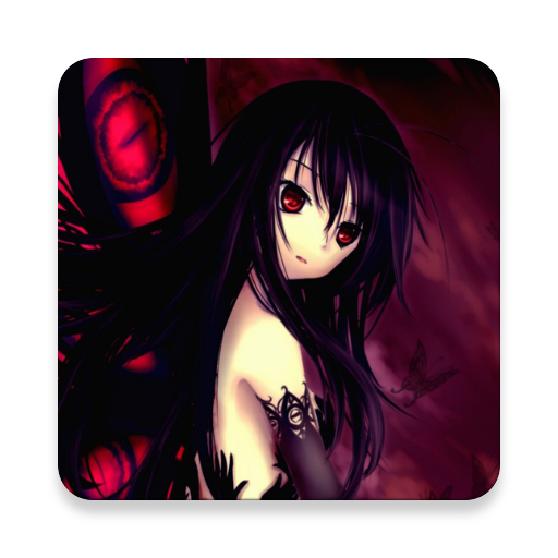Anime Fairy Dark Wallpaper icon