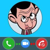 Mr Funny Bean - Fake Call Video &amp; Message icon