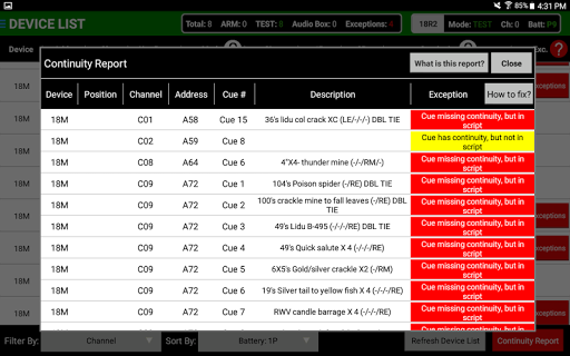 COBRA 18R2 Control Panel screenshot 2