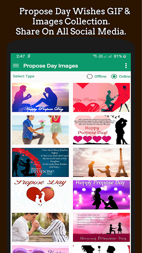 Propose Day GIF & Greeting. 💍 screenshot 6