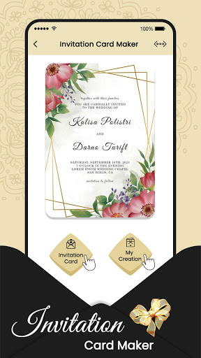 Digital Invitation Card Maker- Invitation Card screenshot 2