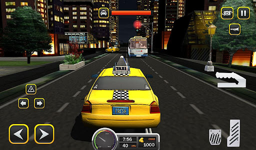 USA City Taxi Driver Mania Fun screenshot 5